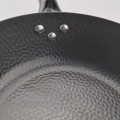 ROYCE Imported Flat-Bottom Wok 28CM High-Purity Iron Uncoated Non-Stick Frying Pan