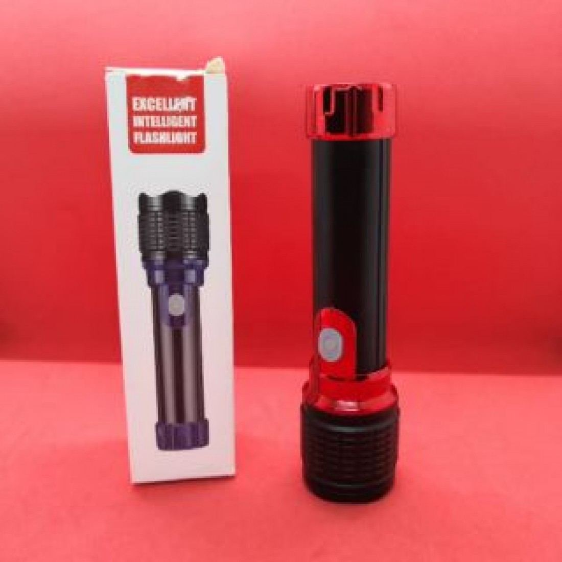 Handy Multi Functioning LED Flash Light With Rechargeable Built In Battery