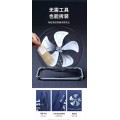 Aluminum Surface Cooling 5 Speed Floor Fan Short Metal Stand Kipas Lantai Angin Besar