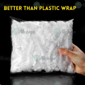 100 PCS Disposable Plastic Wrap PE Food Cover Bags Fresh-Keeping Dustproof Universal Wrap 保鲜膜