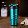 500ml Coffee Mug Bottle Thermos Vacuum Flask Water Tumbler 304 Stainless Steel Botol Air Tahan Sejuk