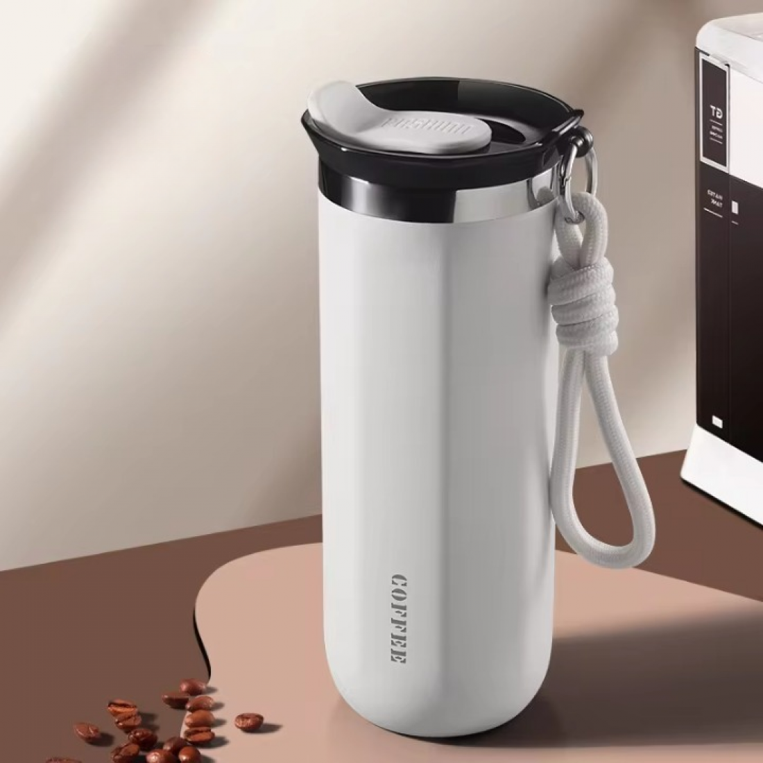 500ML Coffee Cup Thermos Cold Storage Cup Business Portable Water Cup