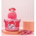 520ml Sanrio Thermos Bottle With Straw | Portable Bottle 316 Stainless Steel Cute Cup | Gift Bottle