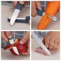 6 Pcs Multi Functional Cutlery Set With Cutting Board