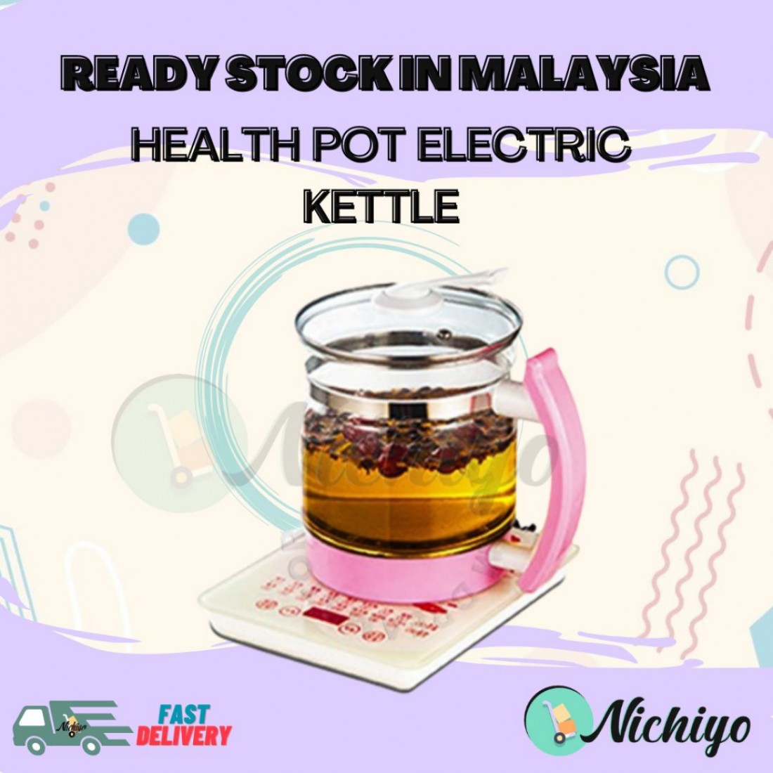 Multi-Functioning Health Pot Electric Kettle