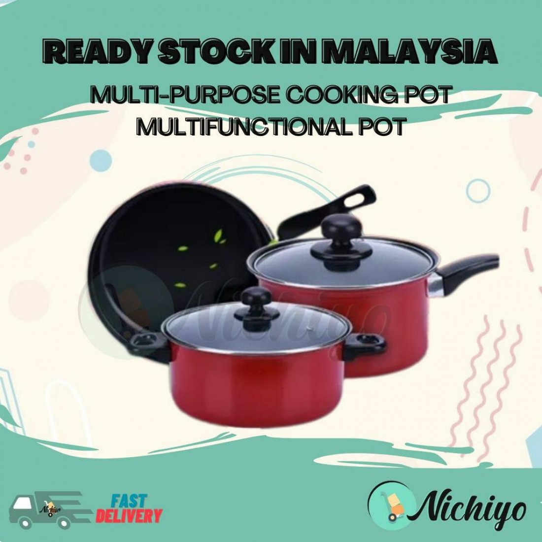 Multi-Purpose Cooking Pot Multifunctional Pot