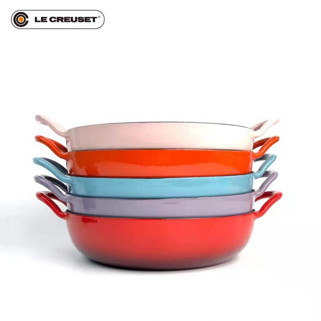 BRAND NEW France LE CREUSET 26cm Enamel Cast Oven Cast Metal Iron Buffet Casserole READY STOCK