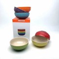 BRAND NEW Le Creuset Rainbow Ceramic Multi-Functional Set 6 Pieces Bowl 15CM