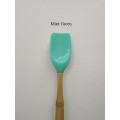 France Le Creuset Cool Color Silicone Shovel Enamel Cast Iron Spatula Wood Handle