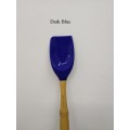 France Le Creuset Cool Color Silicone Shovel Enamel Cast Iron Spatula Wood Handle