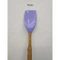 France Le Creuset Cool Color Silicone Shovel Enamel Cast Iron Spatula Wood Handle