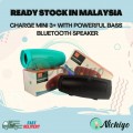 Charge Mini 3+ Bluetooth Speaker With Powerful Bass | Bluetooth | USB-Pendrive | SD Card