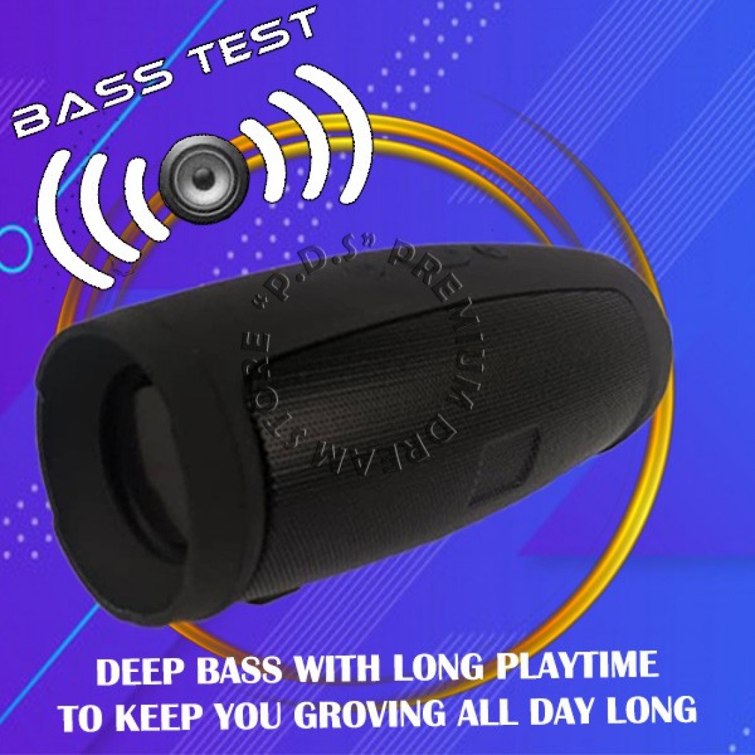 Charge Mini 3+ Bluetooth Speaker With Powerful Bass | Bluetooth | USB-Pendrive | SD Card