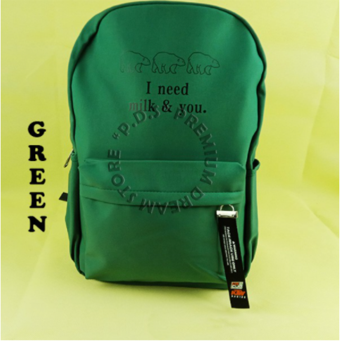 [ Ready Stock] | Water Resistant Cute Backpack Grafic Design