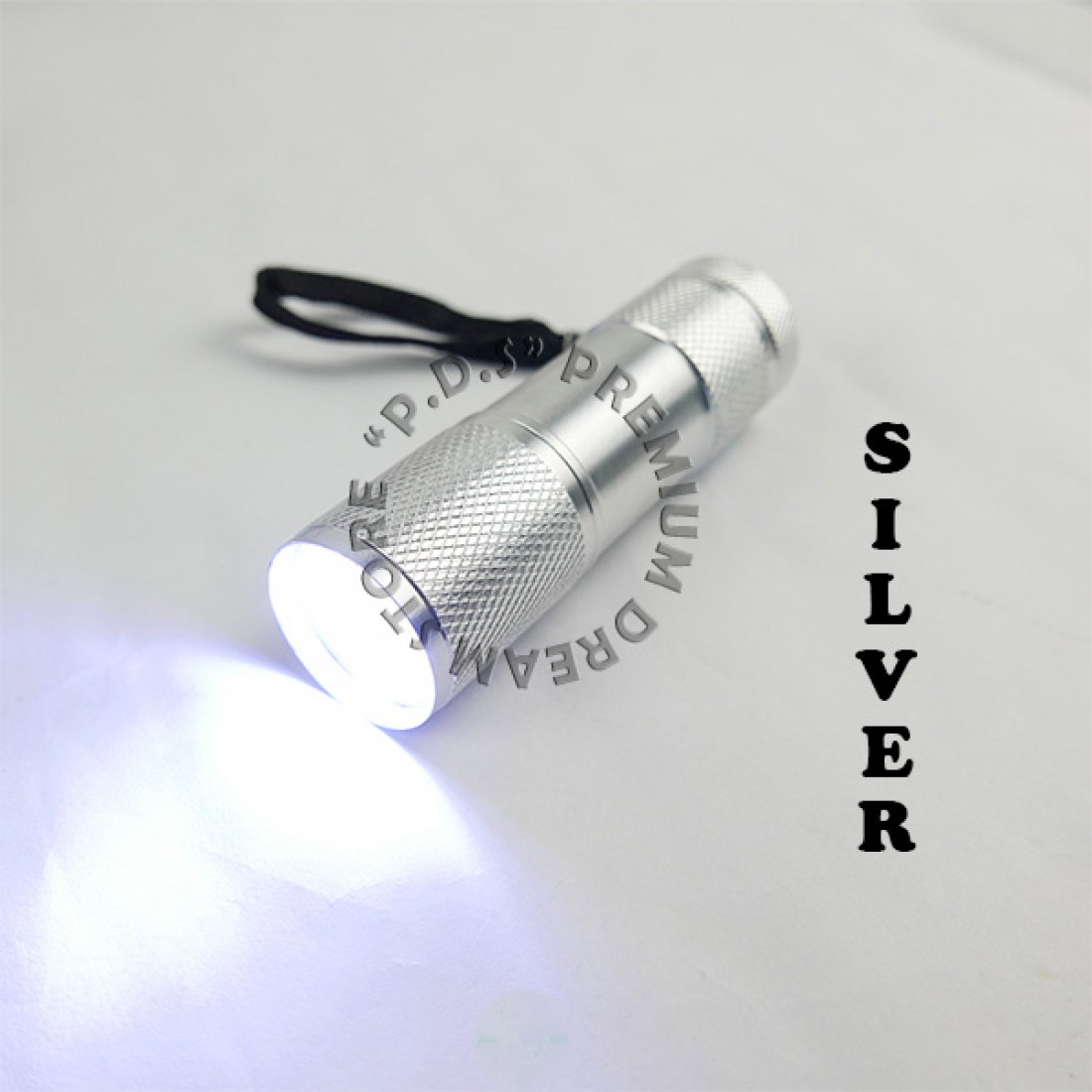 Very Bright Mini COB LED Torch Light Powered By 3 x AAA Batteries |  For Self-Defense Or Emergency