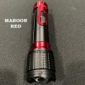 Handy Multi Functioning LED Flash Light With Rechargeable Built In Battery