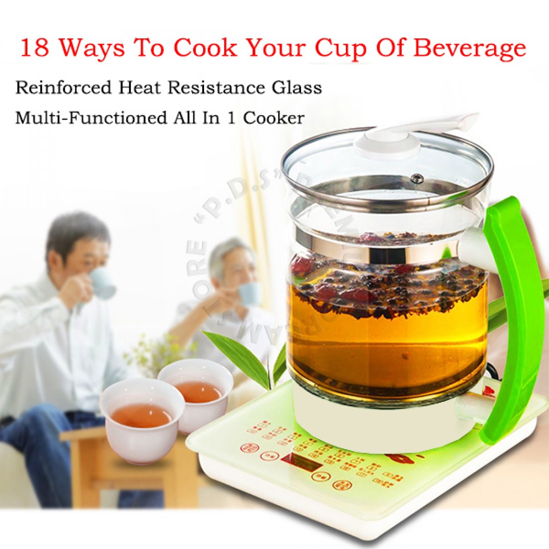 1.8 Liter Multi-Functioning Health Pot  | Tea | Coffee | Soup