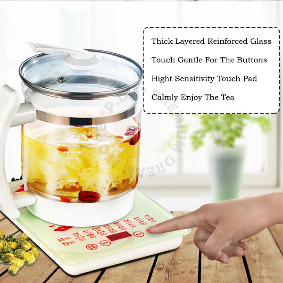 1.8 Liter Multi-Functioning Health Pot  | Tea | Coffee | Soup