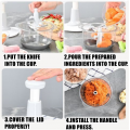 Manual Meat Grinder Mincer Sausage Stuffer Machine Multifunction Manual Wringer