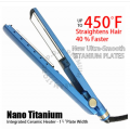 Original Korea Beauty Nano Titanium Integrated Ceramic Heater Hair Straightener | 1 1/4" Titanium