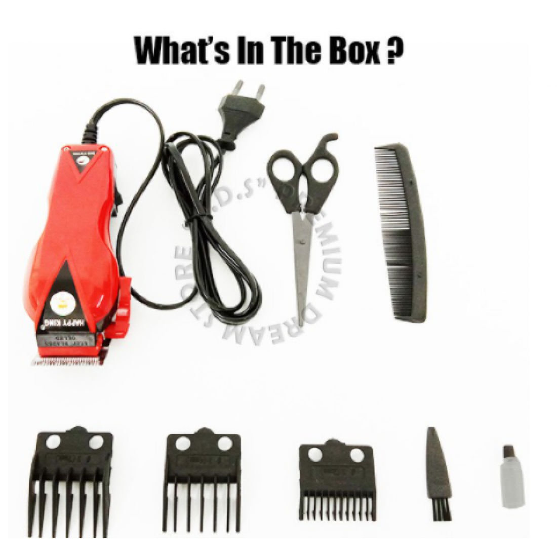 [Ready Stock] | Pro Clipper Happy King HK-900 Professional Hair Cutting Set | Used By Barber World Wide