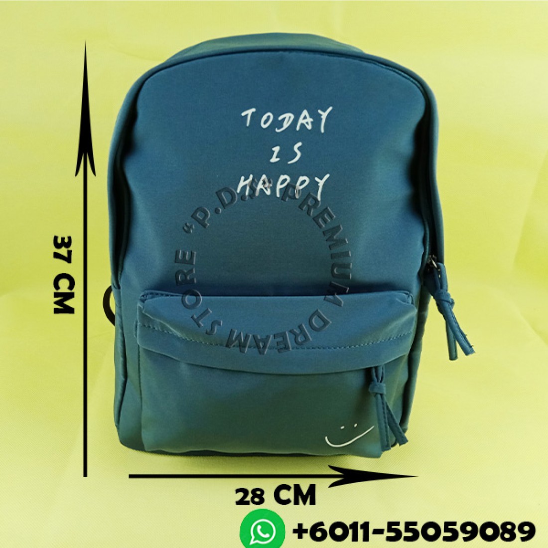 Water Resistant Cute Backpack with beautiful meaning Figurine