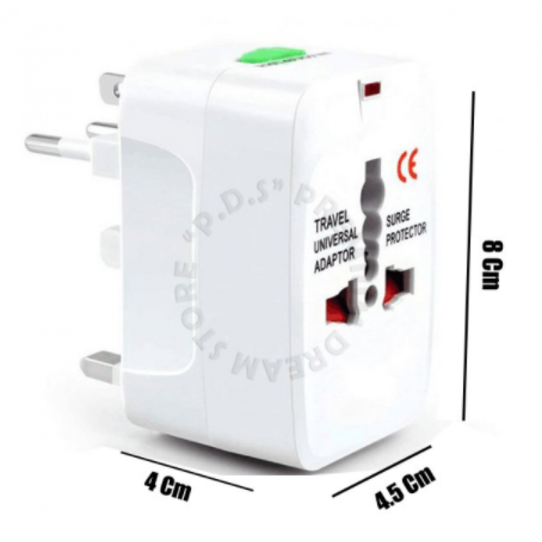 [ Ready Stock] | Universal Adapter All In One Compatible With Over 150 Country | With Surge Protection