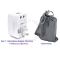 Universal Adapter All In One Compatible With Over 150 Country | With Surge Protection