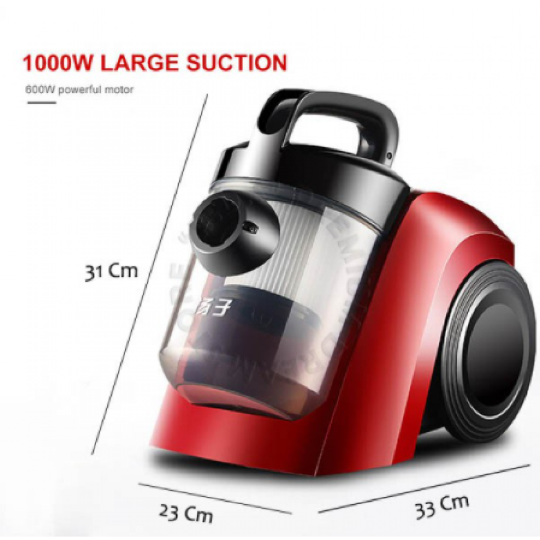 Ready Stock | XY-1008 1000w Powerful Vacuum Cleaner With 2 Liter Dust Collector Bag | Dust Catcher