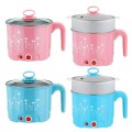 1.8 Liter Mini Electric Heating Pot With Steaming Layer Extending Compartment Fry Steam Braise