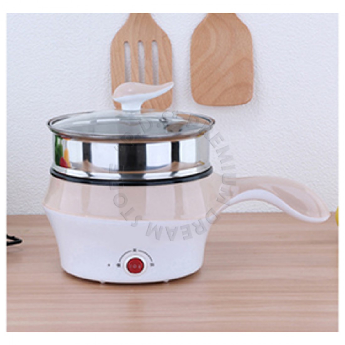 Electric Multi-Function Marble Frying Pan Rice Mini Cooker