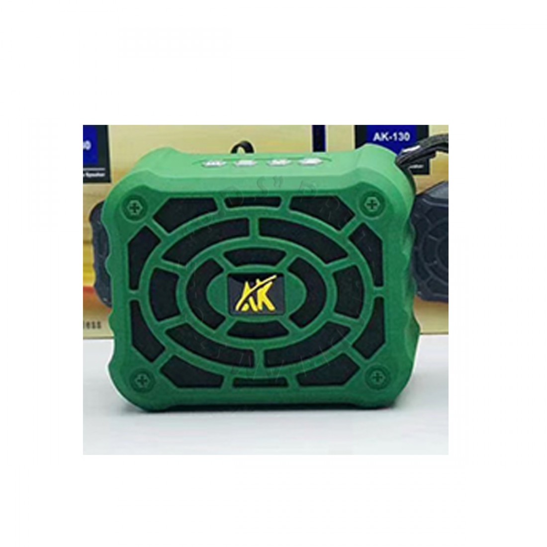 AK-130 High Bass Portable Wireless Bluetooth Speaker With Multi Link Compatible