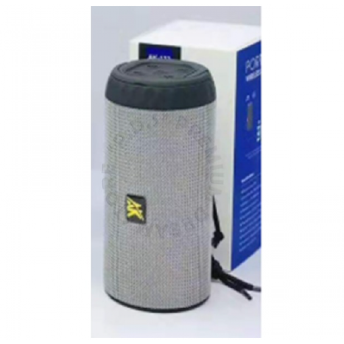 AK - 133 Portable Bluetooth Speaker With High Bass & Multi Link Compatible | Water-Resistant