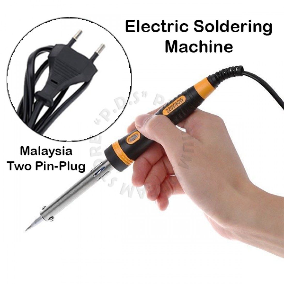 220v / 60w Electric Soldering Iron Machine With Led Light Indicator | Fast Heating | Long Lasting