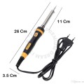 220v / 60w Electric Soldering Iron Machine With Led Light Indicator | Fast Heating | Long Lasting