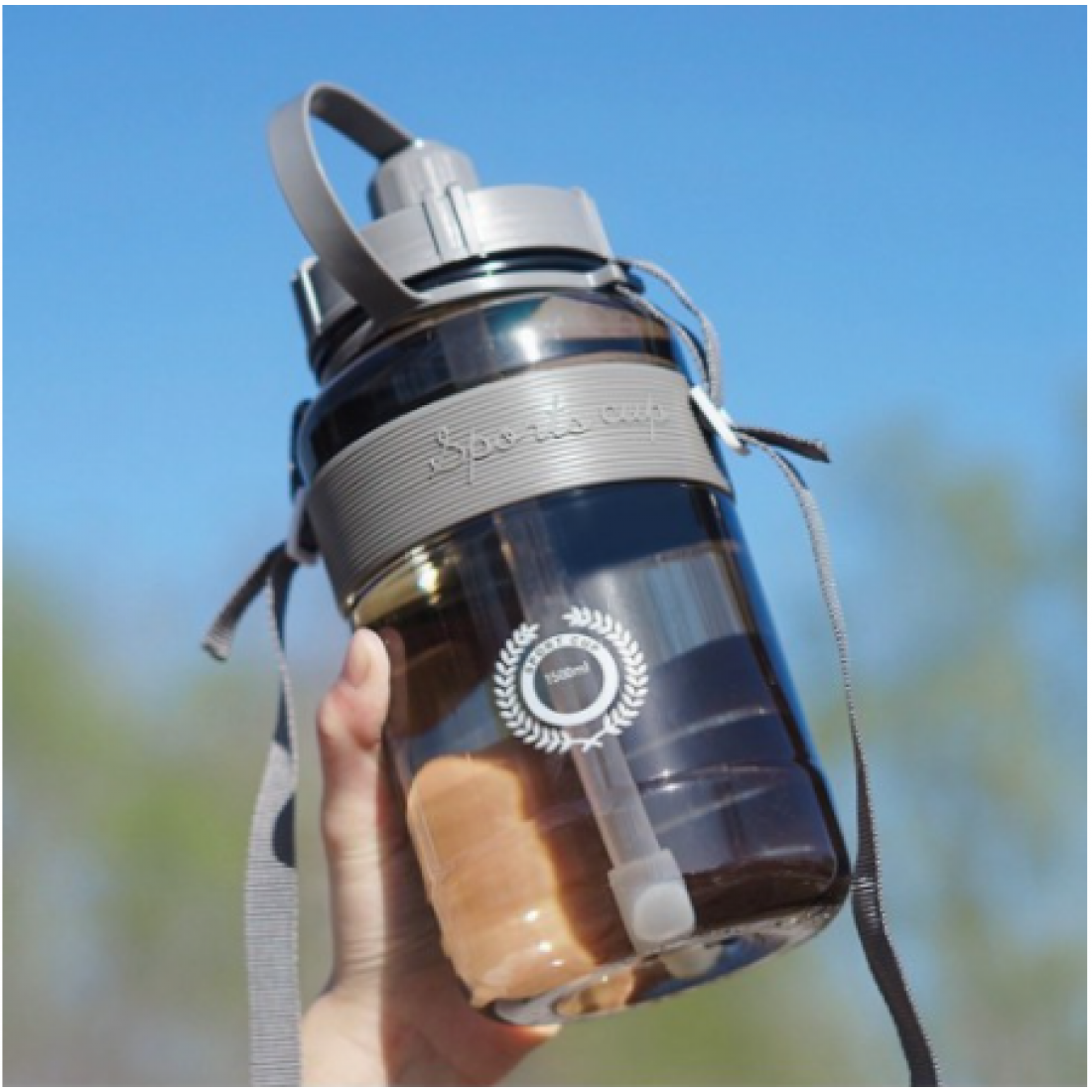 Sport Bottles Drinking Water LeakProof Water Bottle with S 1L/1.5L/2L 