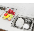 [READY STOCK] Kitchen Sink Basket 304 Stainless Steel Adjustable Rectangular Drain Basket