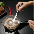 Multi functional spoon. Made from stainless steel and suitable for making meatball