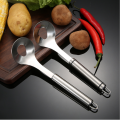 Multi functional spoon. Made from stainless steel and suitable for making meatball