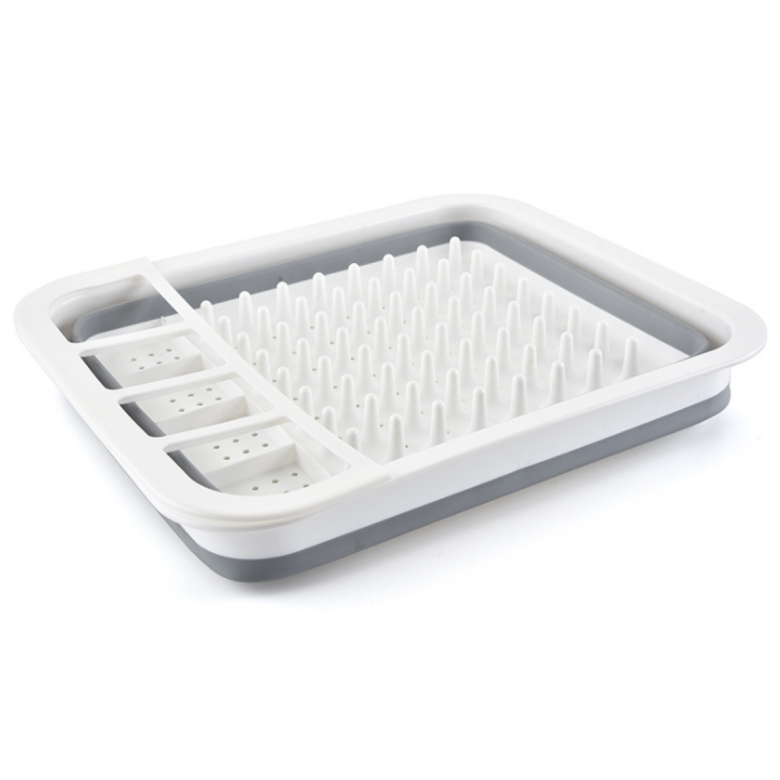 Foldable Draining Dish Rack For Kitchen Storage