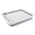 Foldable Draining Dish Rack For Kitchen Storage