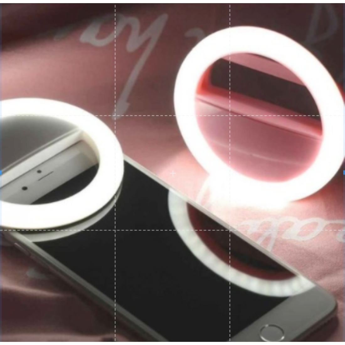 Rechargeable And Portable Selfie Ring Light LED Adjustable Brightness Selfie Phone Lamp Clip