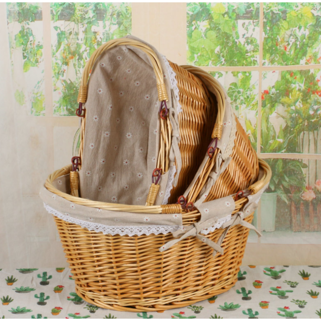 [HOT ITEM] Jiahe Wholesale storage picnic baskets