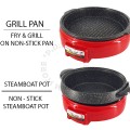  Non Stick Korean Style Electric Steamboat Pot & Grill 