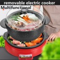  Non Stick Korean Style Electric Steamboat Pot & Grill 