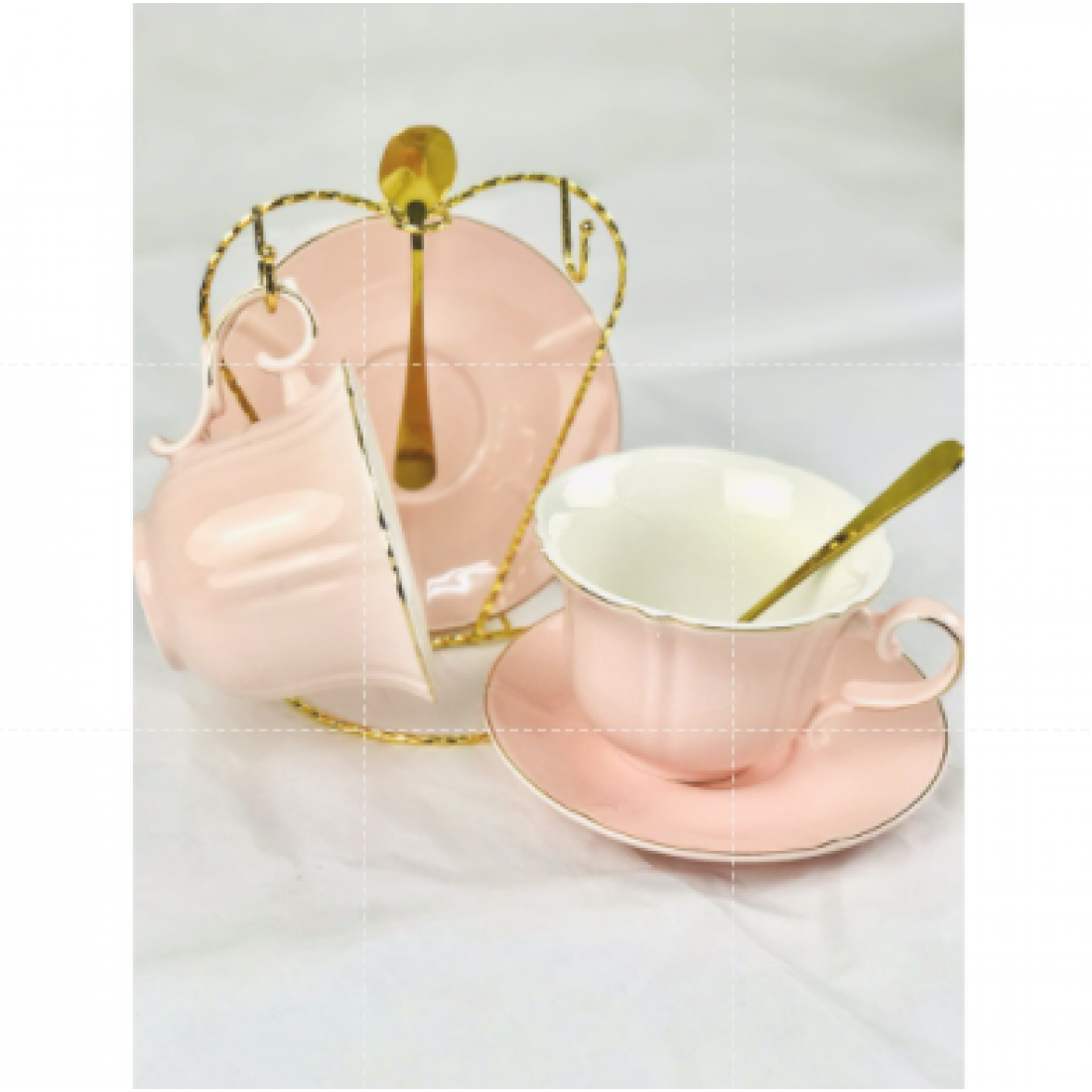 READY STOCK coffee cup set ceramic coffee cup and saucer small luxury afternoon tea set small