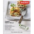 Kitchen Vegetable Slicer Hand Rotating Peeler Lasagna Veggie Sheet Slicer Shredder Veggie Sheet Slicer