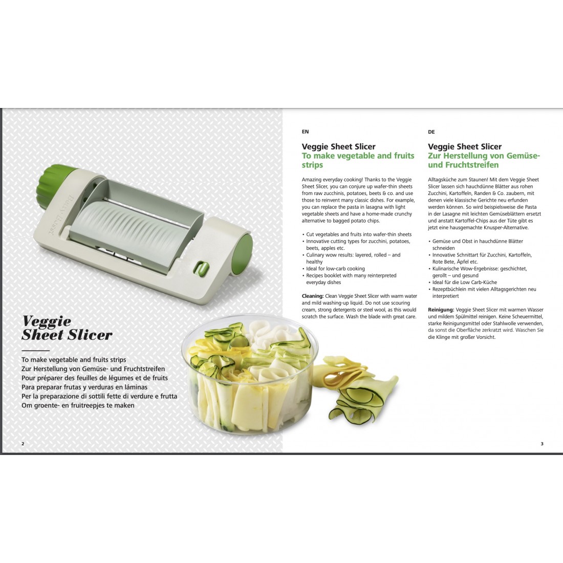 Kitlnno - Veggie Sheet Slicer - Tanziilaat