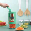 Hand-Cranked Vegetable Cutter Creative Kitchen For Meal Preparation