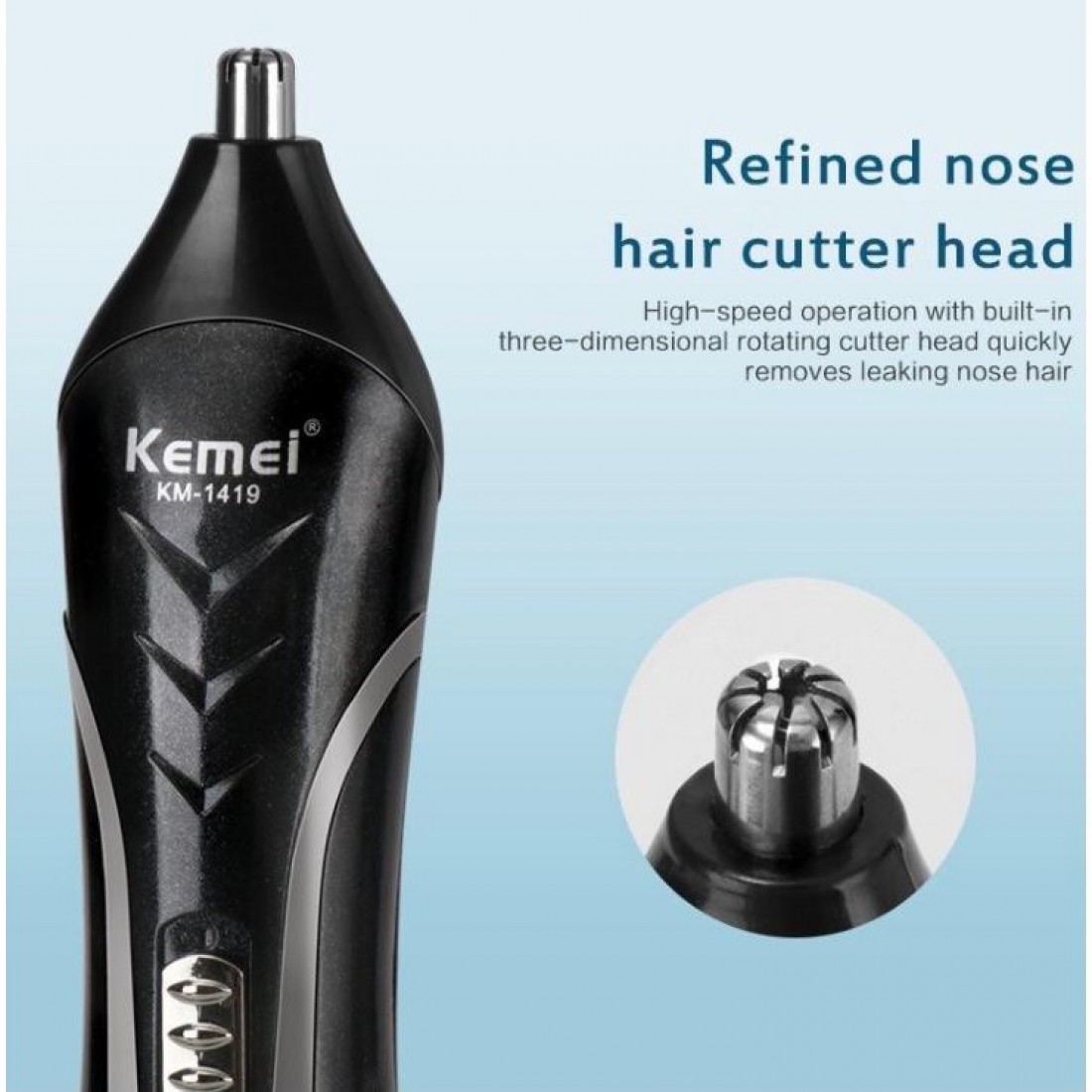 Kemei KM-1407 Rechargeable Hair Clipper Hair Cutting Electric Shaver Hair Trimmer Tools Set 5.0